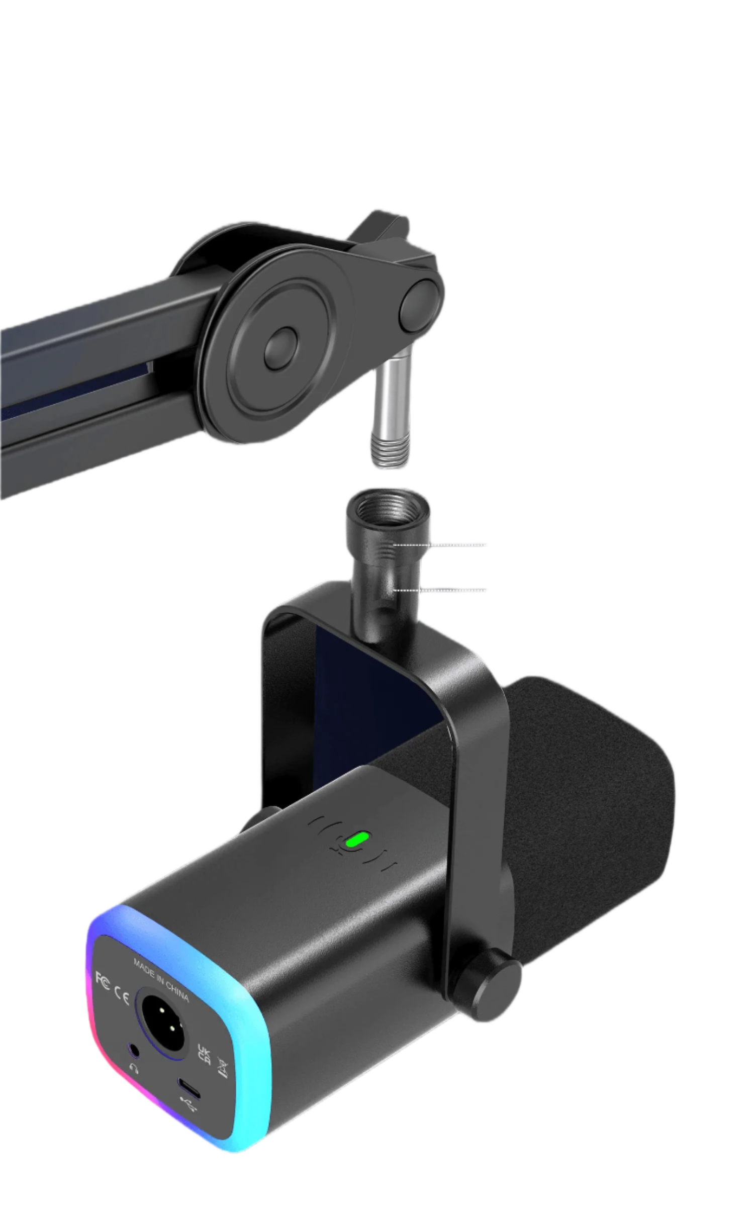 FIFINE Dynamic Microphone with Touch Mute Button - TKINGS
