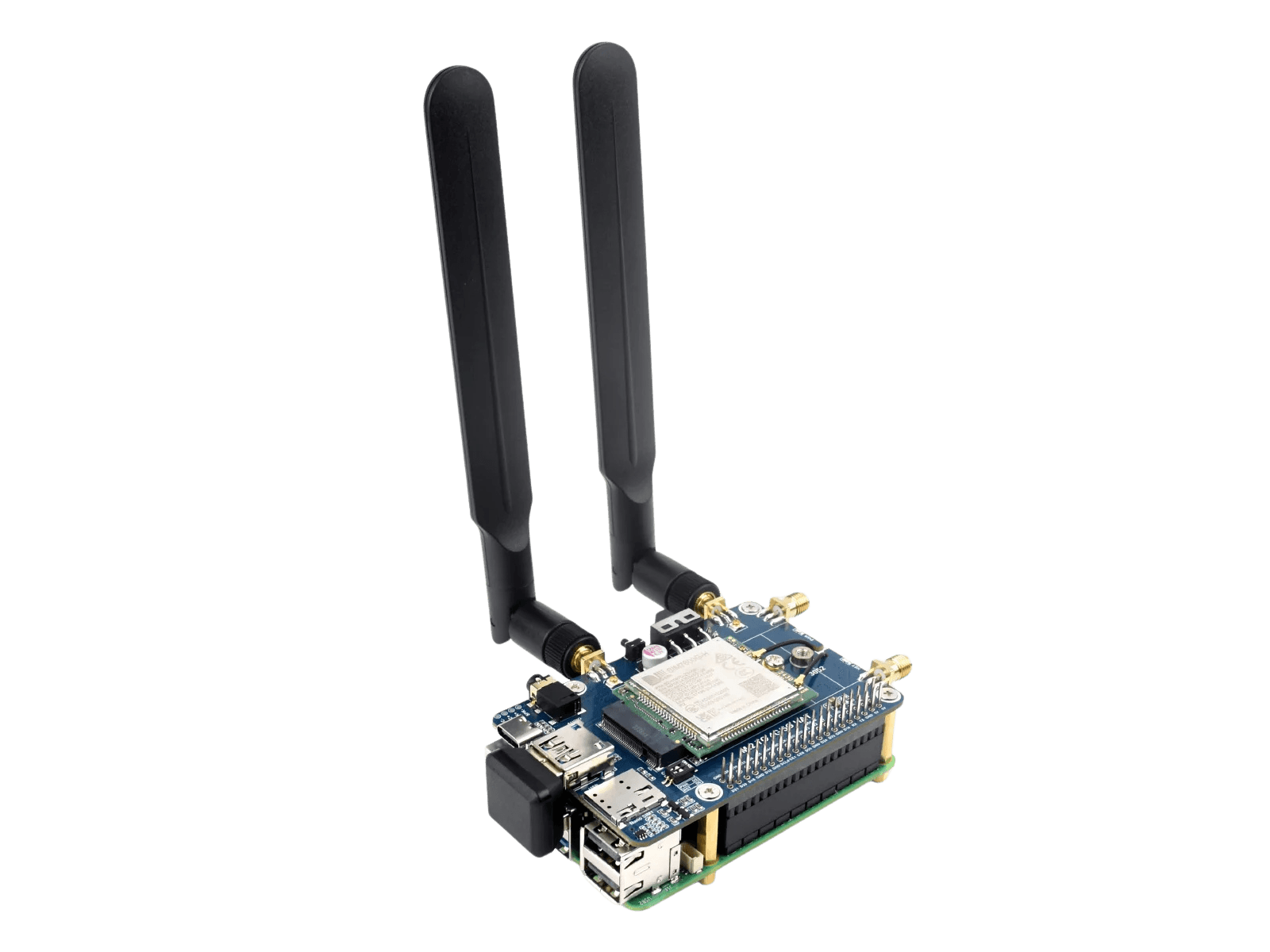 Waveshare SIM7600G-H M.2 4G HAT for Raspberry Pi LTE, LTE CAT4 - TKINGS