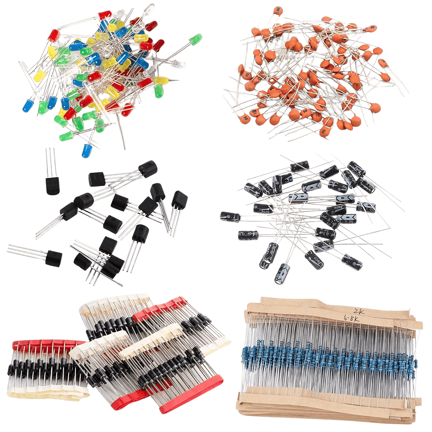 1400pcs Electronics Kit, Electrolytic for Arduino, Electronic DIY Project - TKINGS
