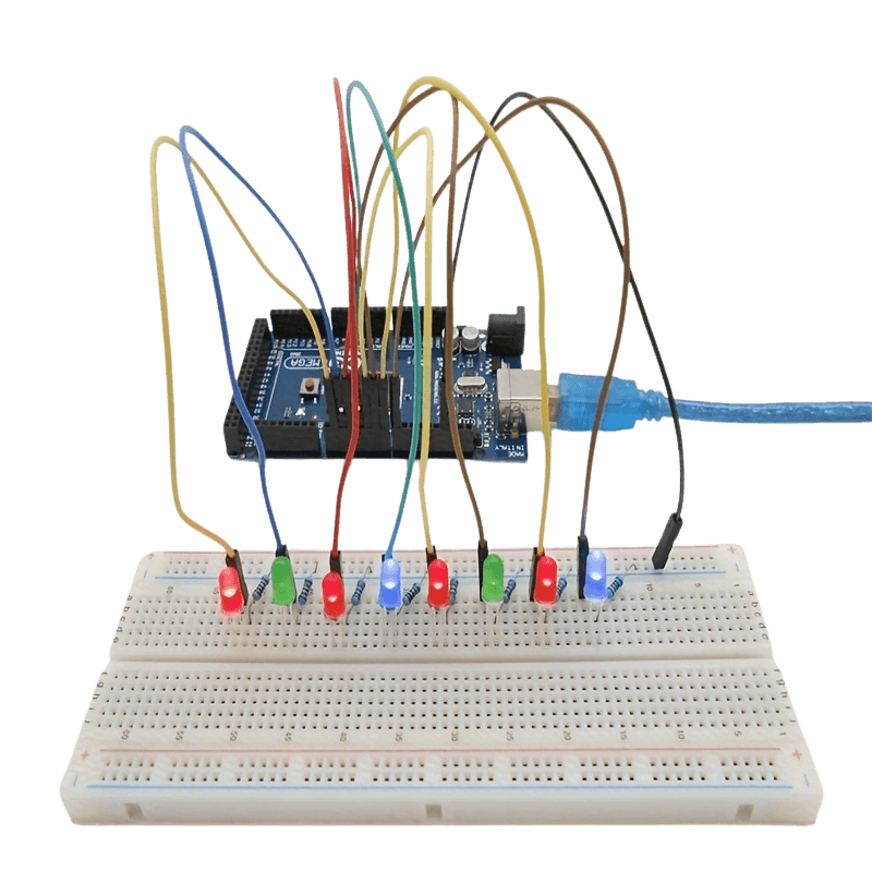 1 Set Full Version Starter Kit For Arduino Beginner Learning, MEGA 2560 Servo Motor LCD1602 Model - TKINGS
