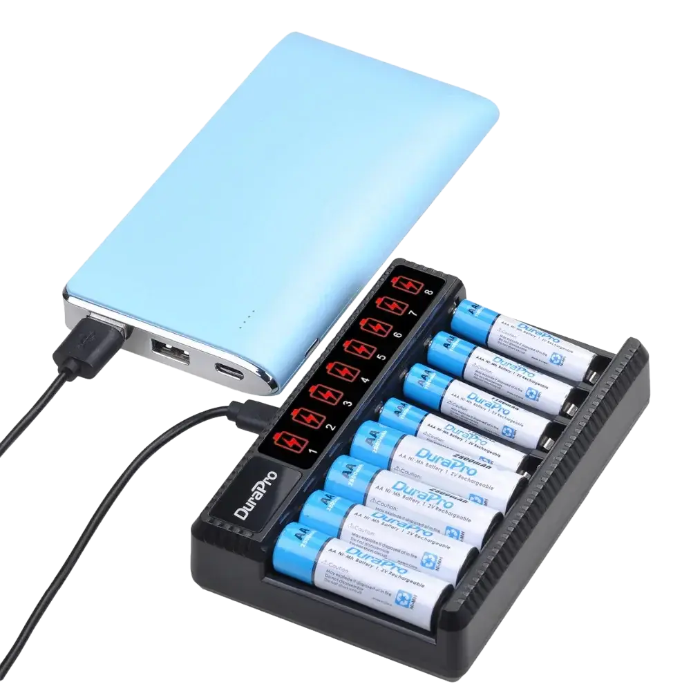 Rechargeable Batteries AA+AAA (2800mAh+1100mAh) - TKINGS