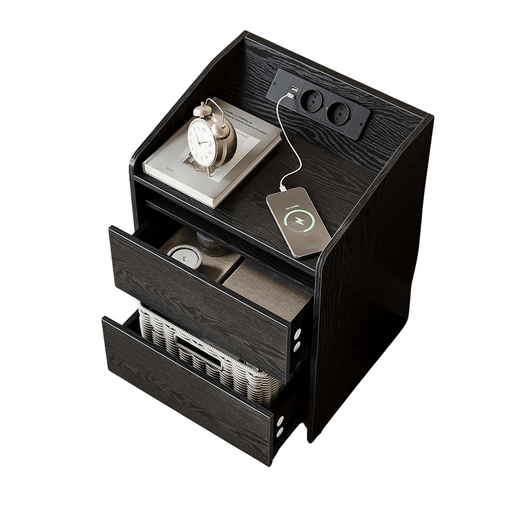 Nightstand Table Stylish And Multifunctional - TKINGS