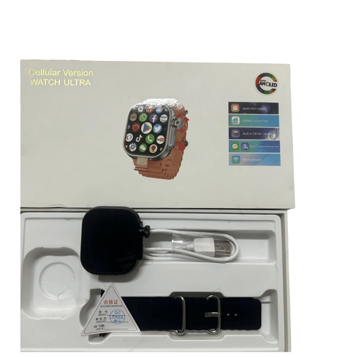 S10 Ultra Smartwatch 5G Amoled HD Display - TKINGS