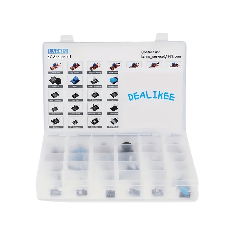37 Sensor Modules Starter Kit Compatible with Arduino - TKINGS