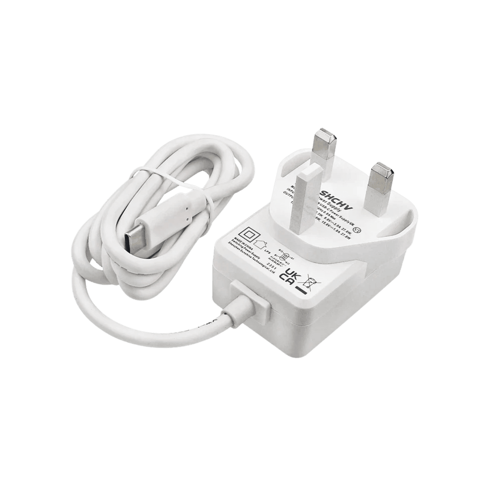Raspberry Pi 5 5.1V 5A Power Supply PD 27W USB Type C - TKINGS