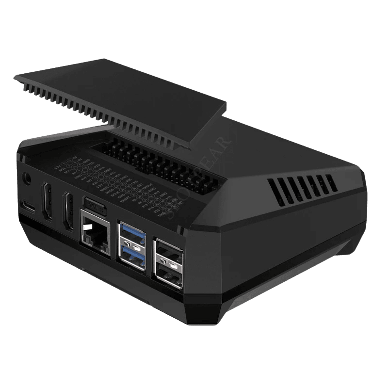 Argon ONE V3 Case For Raspberry Pi 5 PCIe To M.2 NVME SSD PI5 - TKINGS