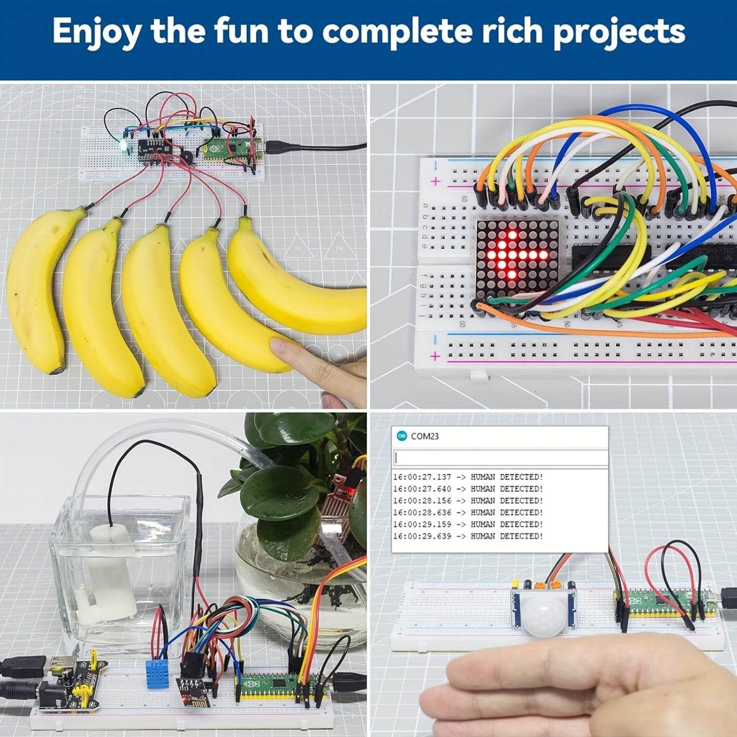 For The Raspberry Pi Pico W Starter Package - TKINGS