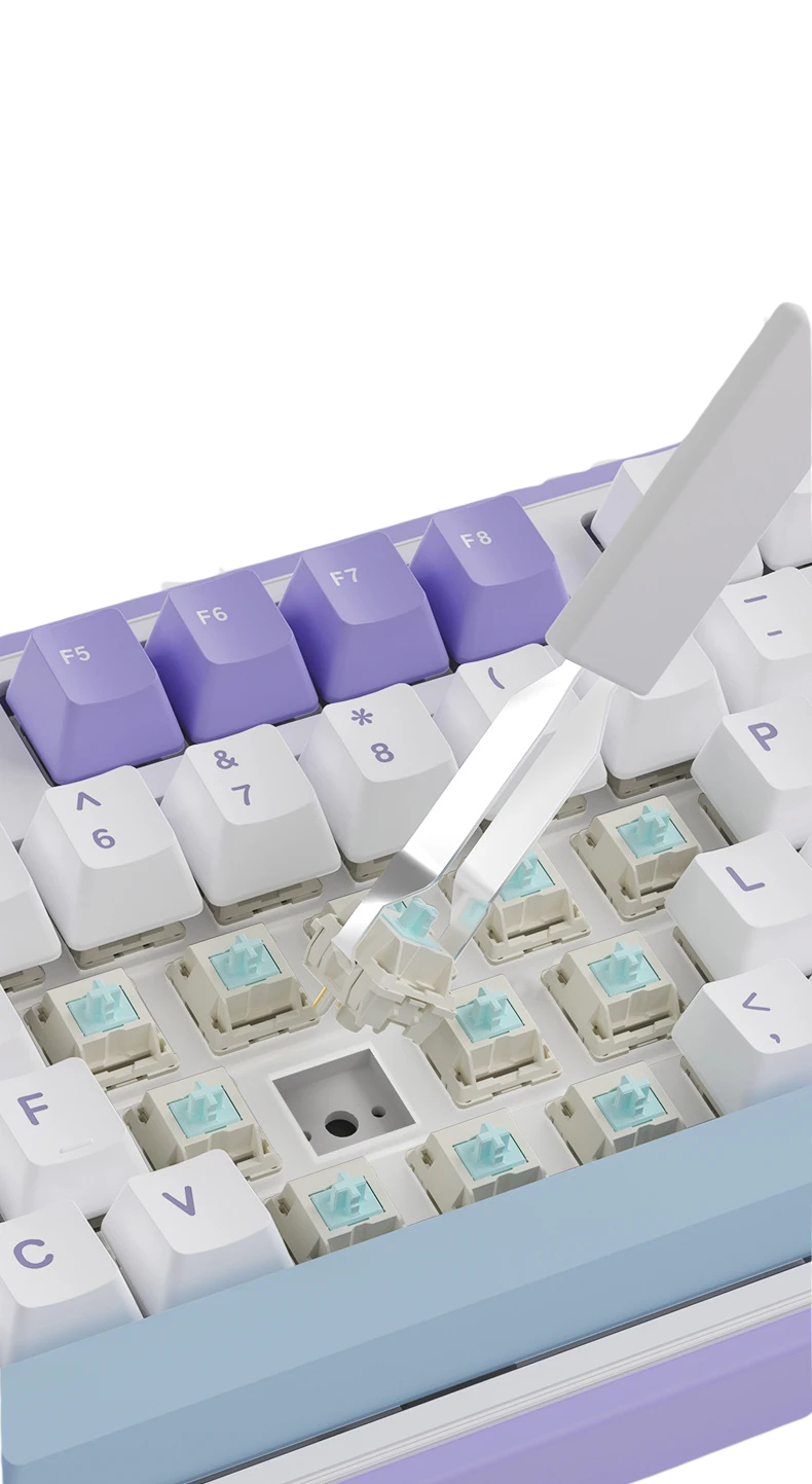 AJAZZ AK980 Mechanical Gaming keyboard 98-Key Gasket Structure