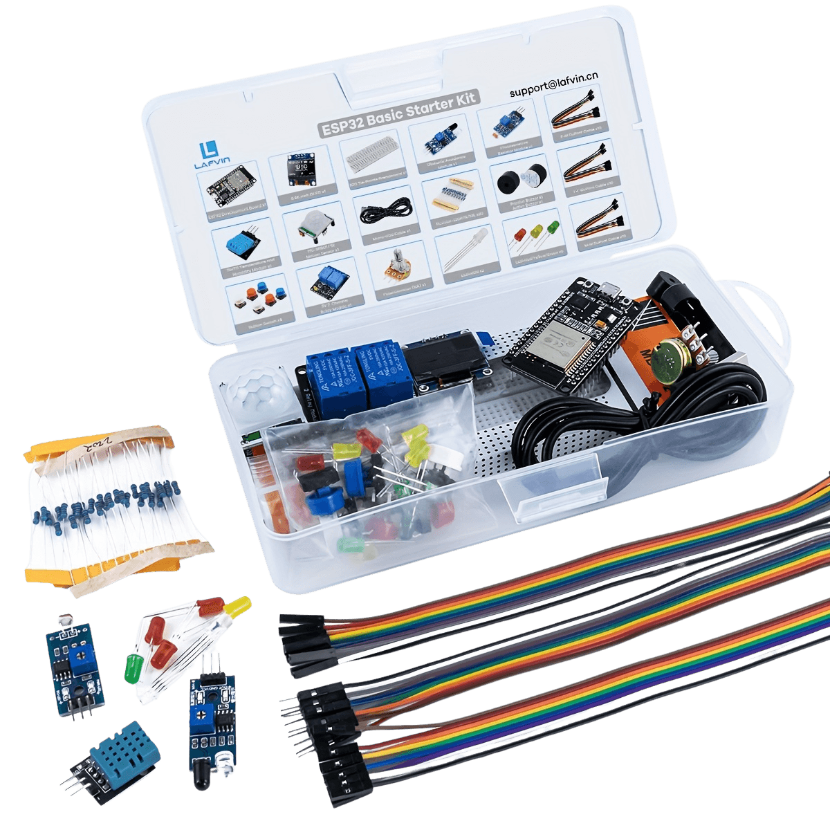 Basic Starter Kit forESP-32S WIFI IOT Development Board - TKINGS