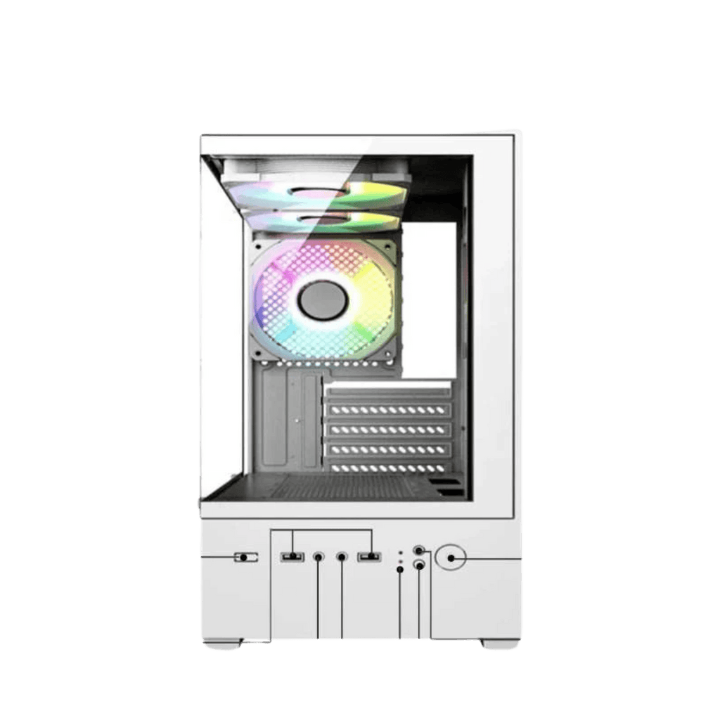 X2 Computer Case M-ATX Mini-ITX Motherboard Seaview - TKINGS