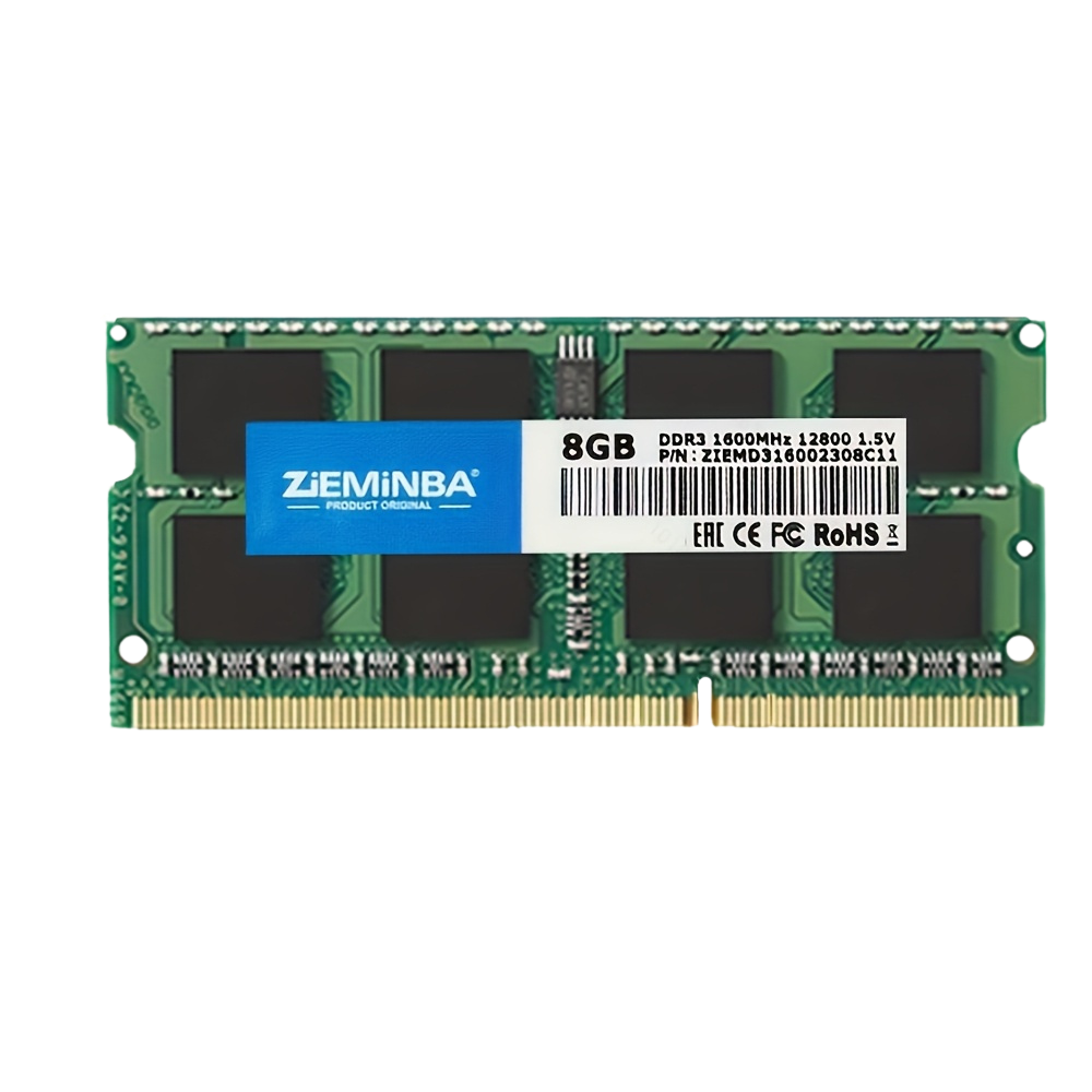 Zeminba DDR3 RAM 8GB 1600MHz PC3-12800 DIMM 1.5V