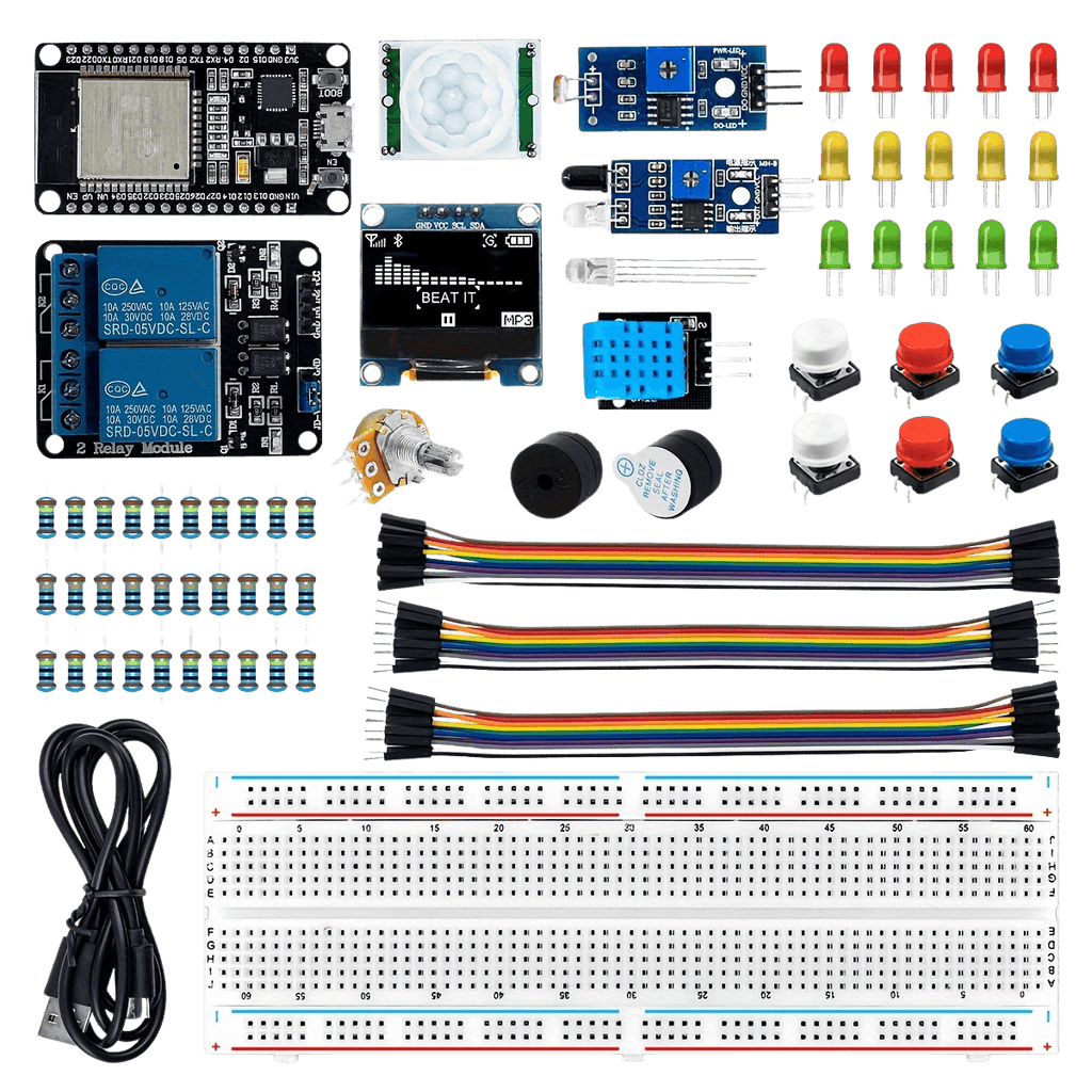 Basic Starter Kit forESP-32S WIFI IOT Development Board - TKINGS