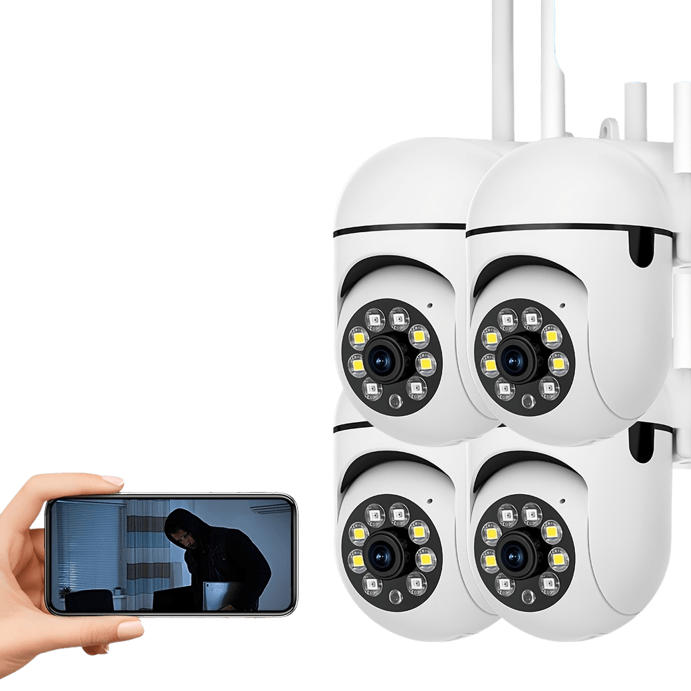 White wireless IP security camera -1080P full HD 2.4G - TKINGS