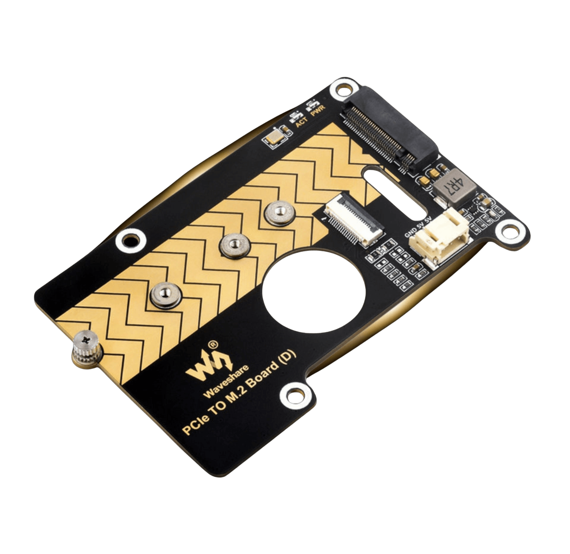 Raspberry Pi 5 PCIe to M.2 NVME Kit 4G 8G 16GB RAM - TKINGS