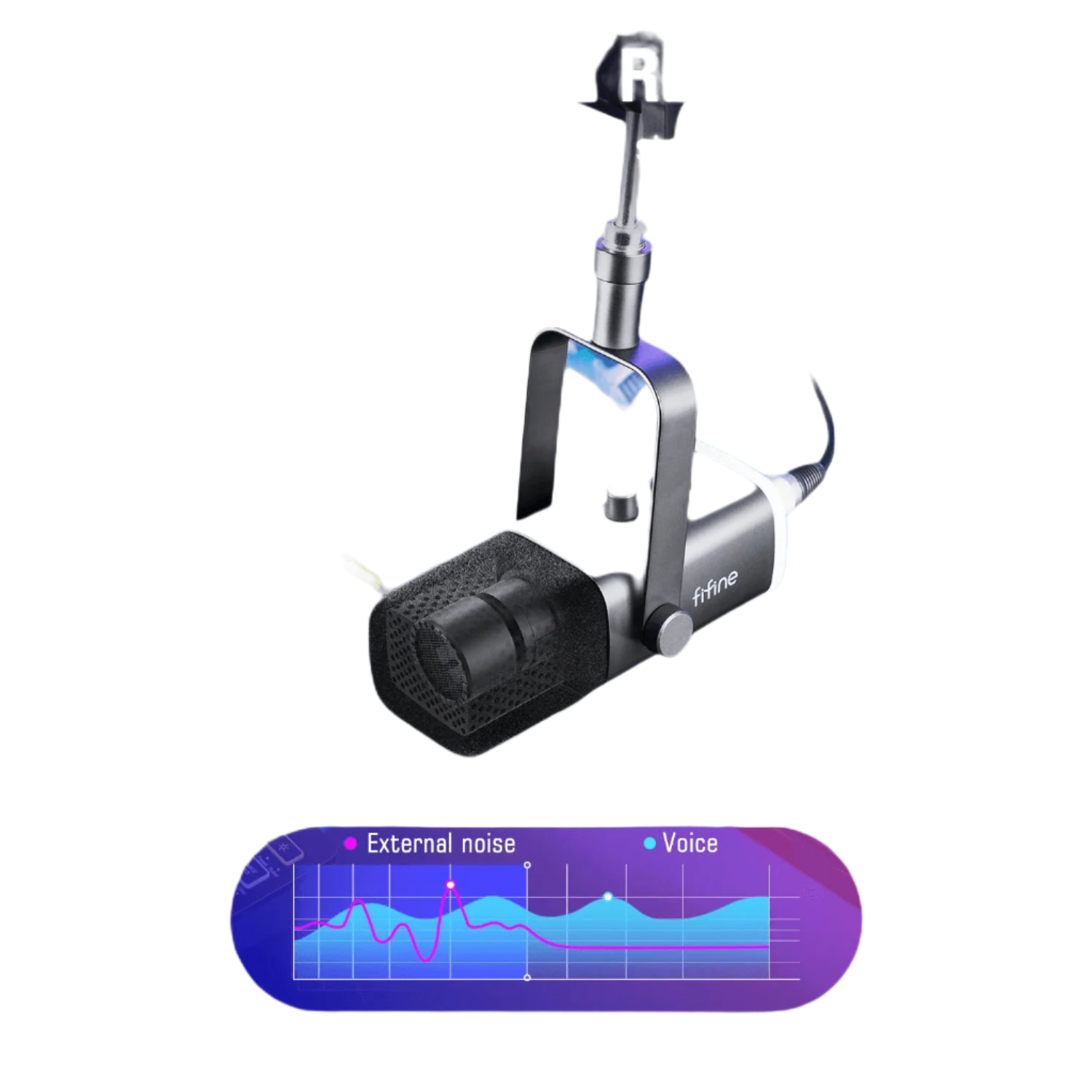 FIFINE Dynamic Microphone with Touch Mute Button - TKINGS