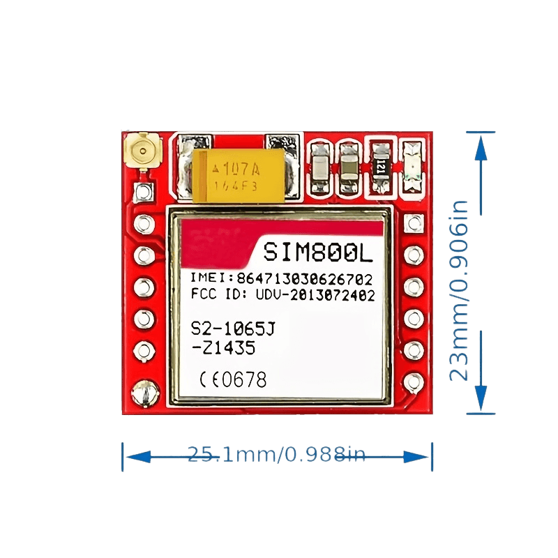SIM800L GPRS GSM Breakout Module Quad-Band 850/900/1800/1900MHz - TKINGS