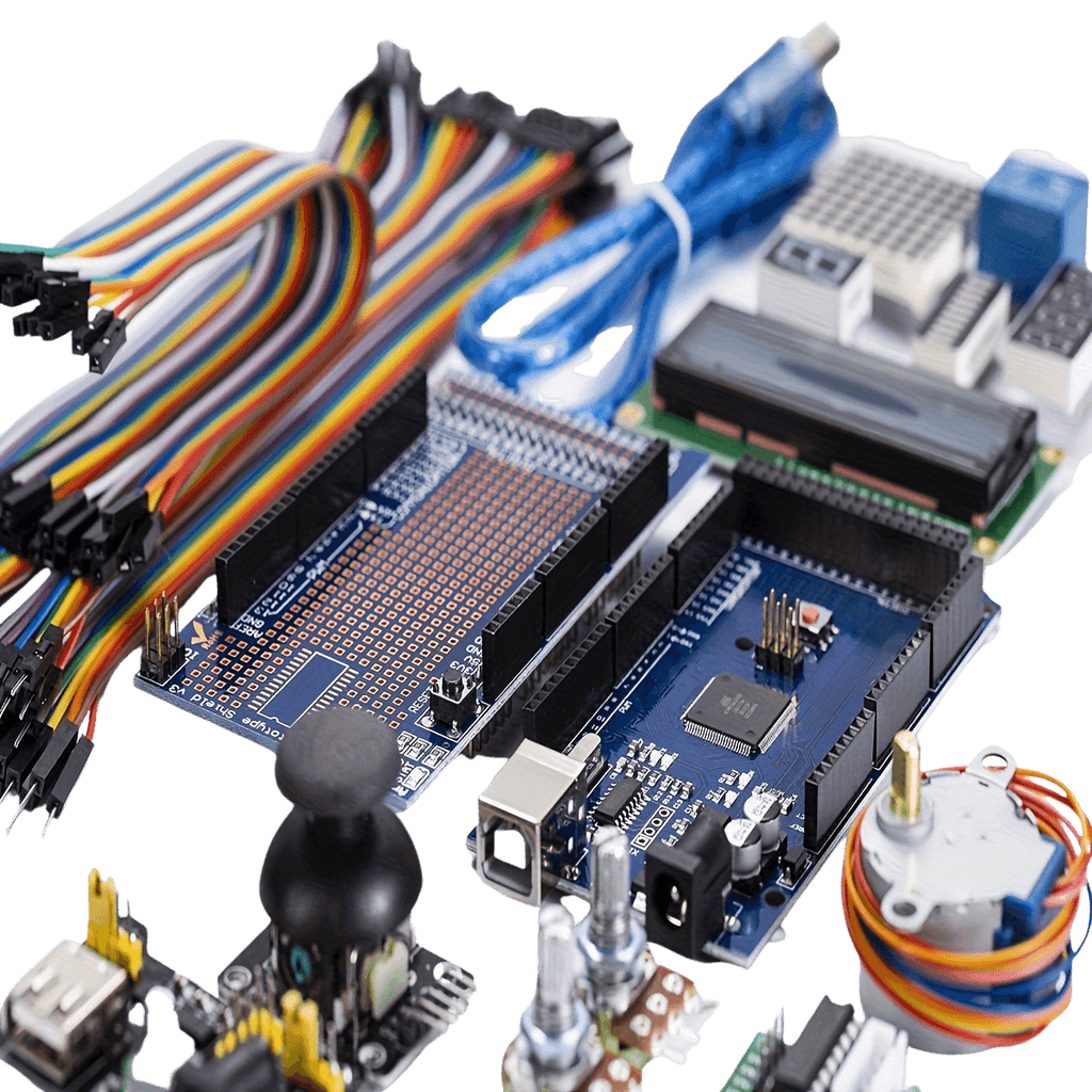 1 Set Full Version Starter Kit For Arduino Beginner Learning, MEGA 2560 Servo Motor LCD1602 Model - TKINGS