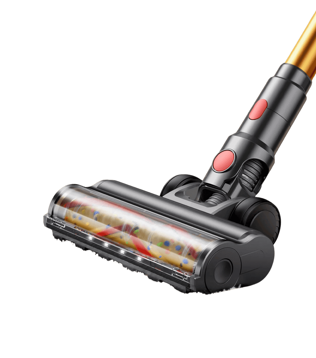 600W 65KPA Suction Power Cordless Vacuum Cleaner Handheld Smart - TKINGS