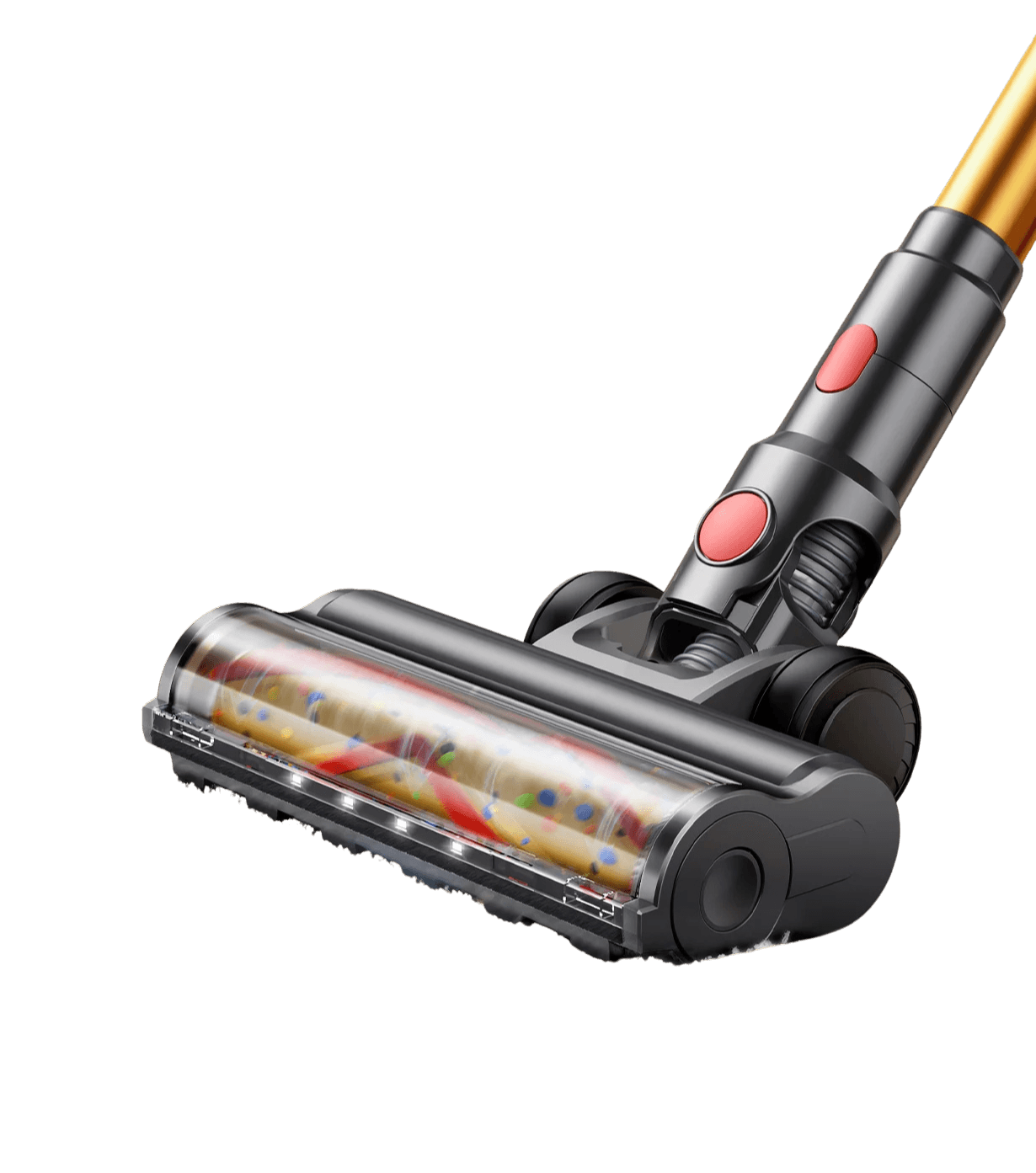 600W 65KPA Suction Power Cordless Vacuum Cleaner Handheld Smart - TKINGS
