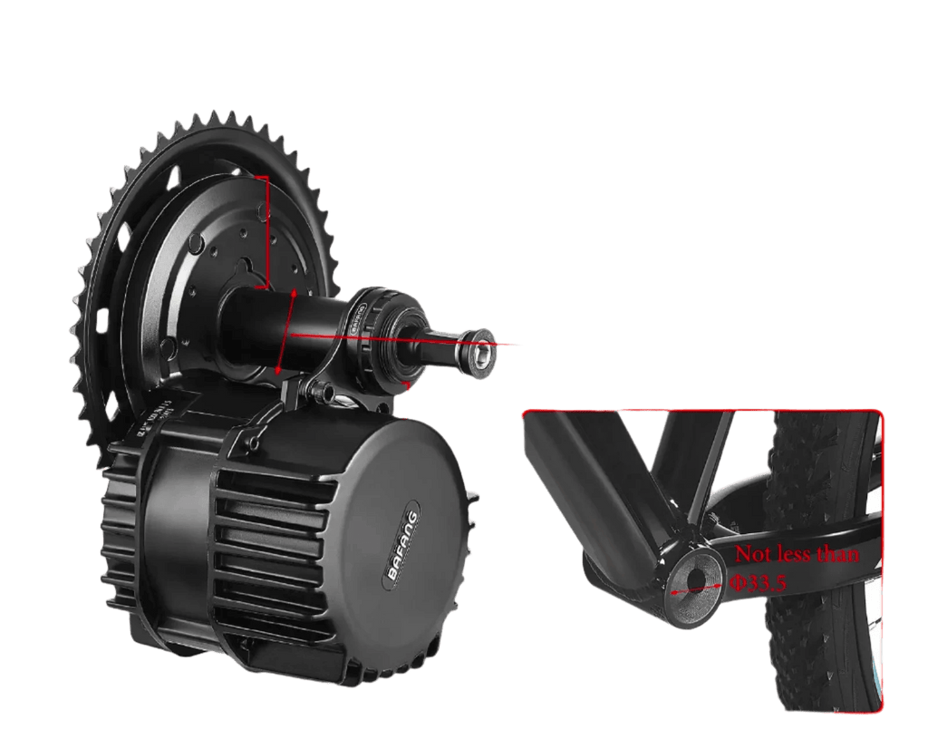 BAFANG Mid Drive Motor CAN Protocol 1000W 750W 500W 250W 350W - TKINGS
