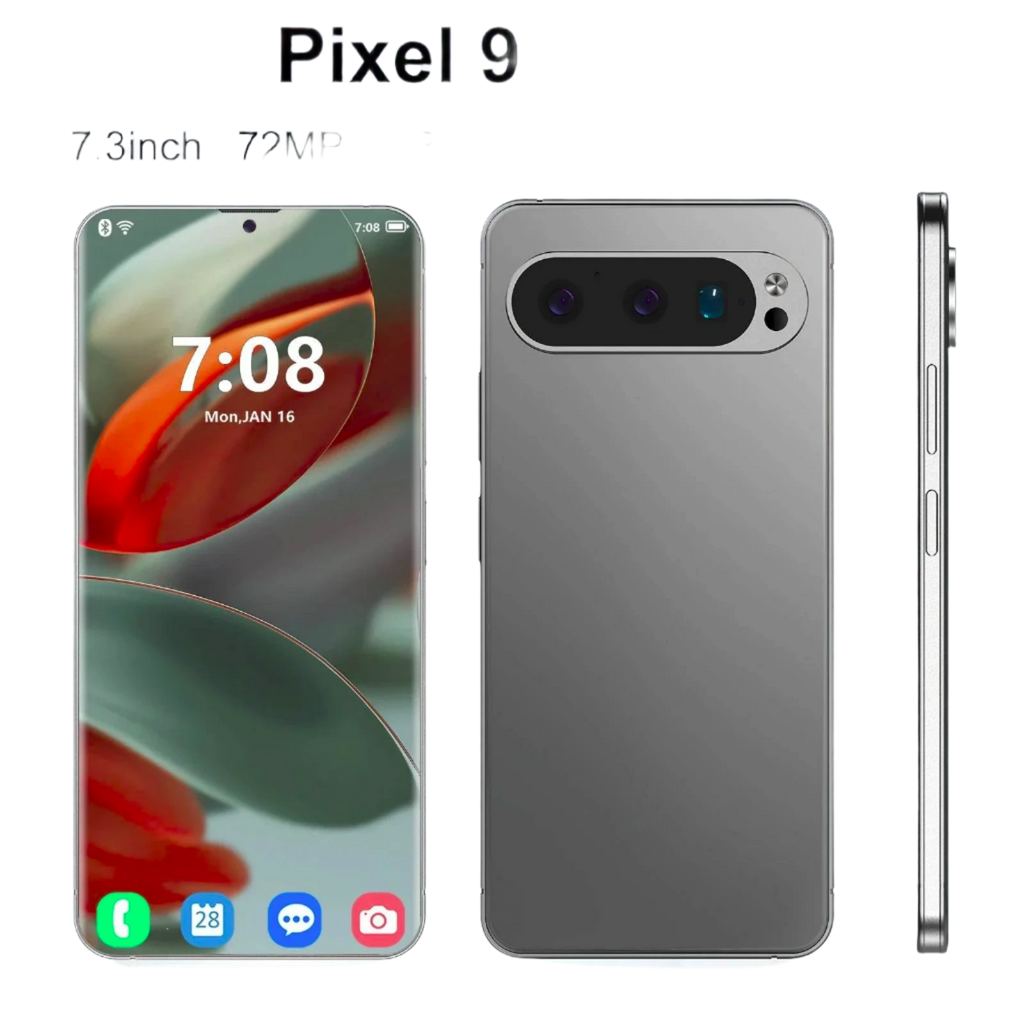 Pixel 9 Pro XL Smartphone 7.3 FHD 22G 2TB 8800mAh 78+108MP 4/5G - TKINGS