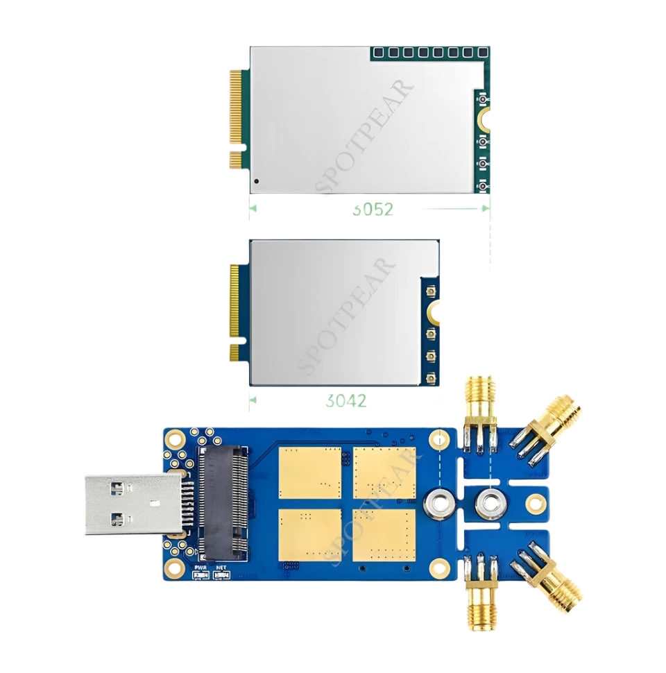 Raspberry Pi USB3.1 to M.2 Key B Port 5G DONGLE Expansion - TKINGS