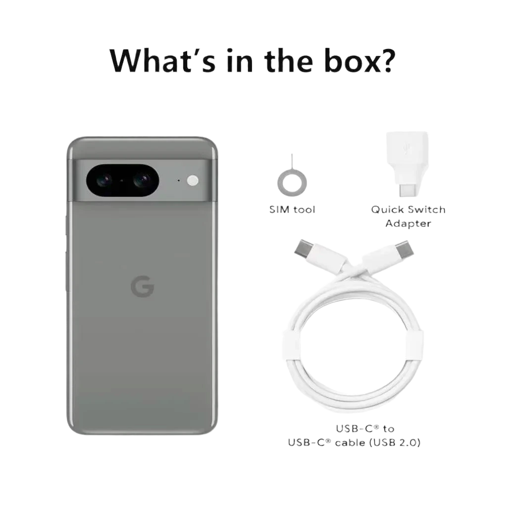 Google Pixel 8a AI SmartPhone 64 MP Camera 6.1'' 120Hz - TKINGS