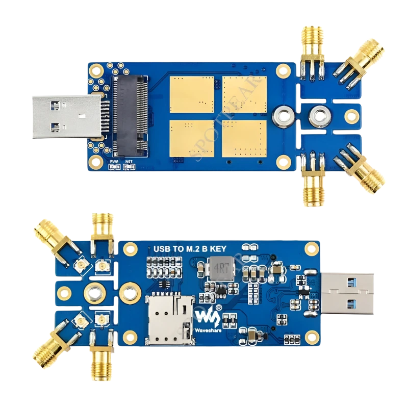 Raspberry Pi USB3.1 to M.2 Key B Port 5G DONGLE Expansion - TKINGS