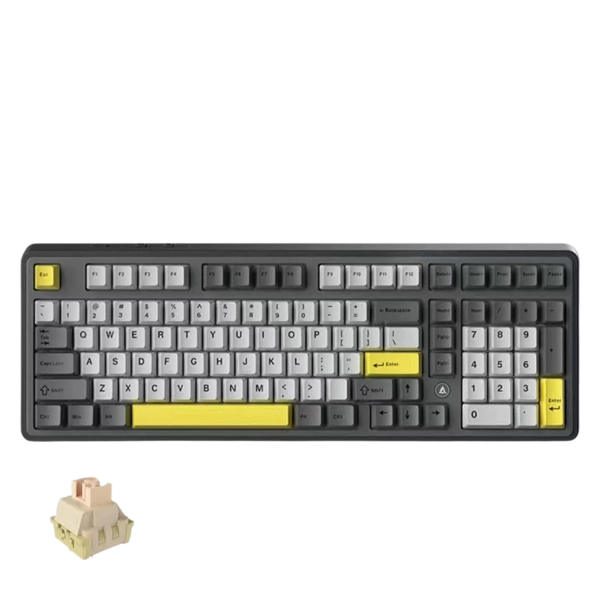 AJAZZ AK980 Mechanical Gaming keyboard 98-Key Gasket Structure
