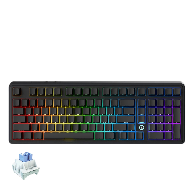 AJAZZ AK980 Mechanical Gaming keyboard 98-Key Gasket Structure