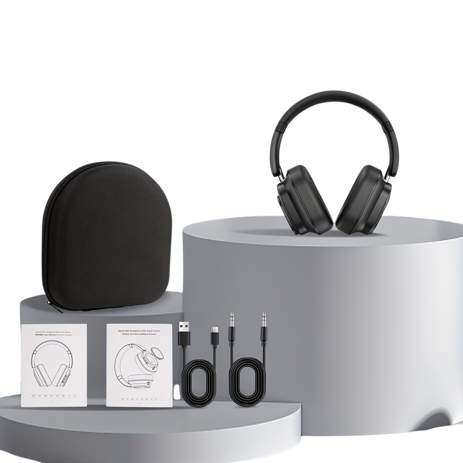 Siindoo Hybrid Active Noise-Cancelling Headphone
