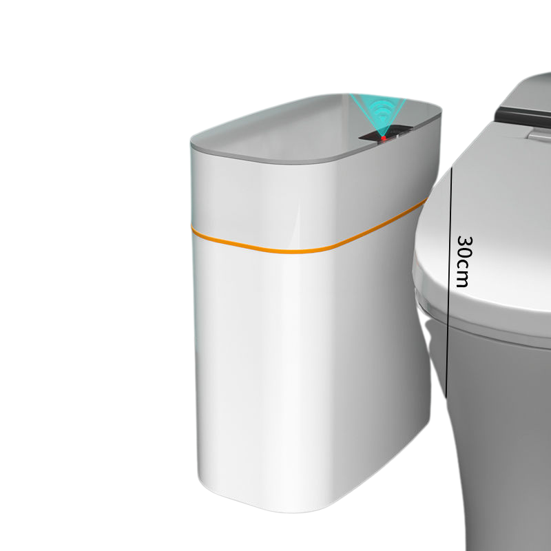 Smart Trash Can With Lid For Bedroom And Living Room