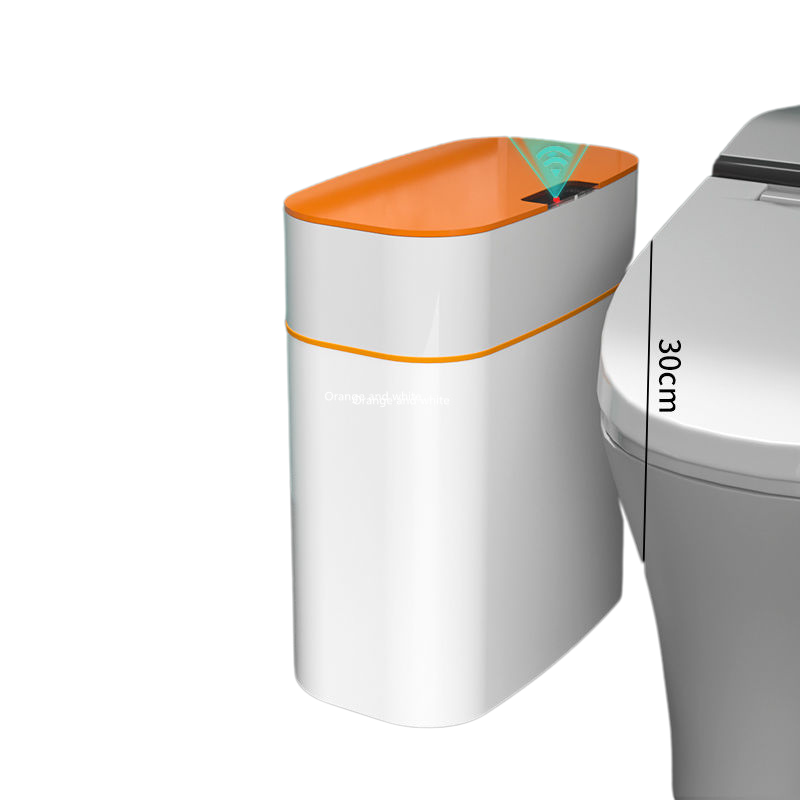 Smart Trash Can With Lid For Bedroom And Living Room