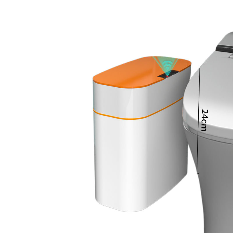 Smart Trash Can With Lid For Bedroom And Living Room