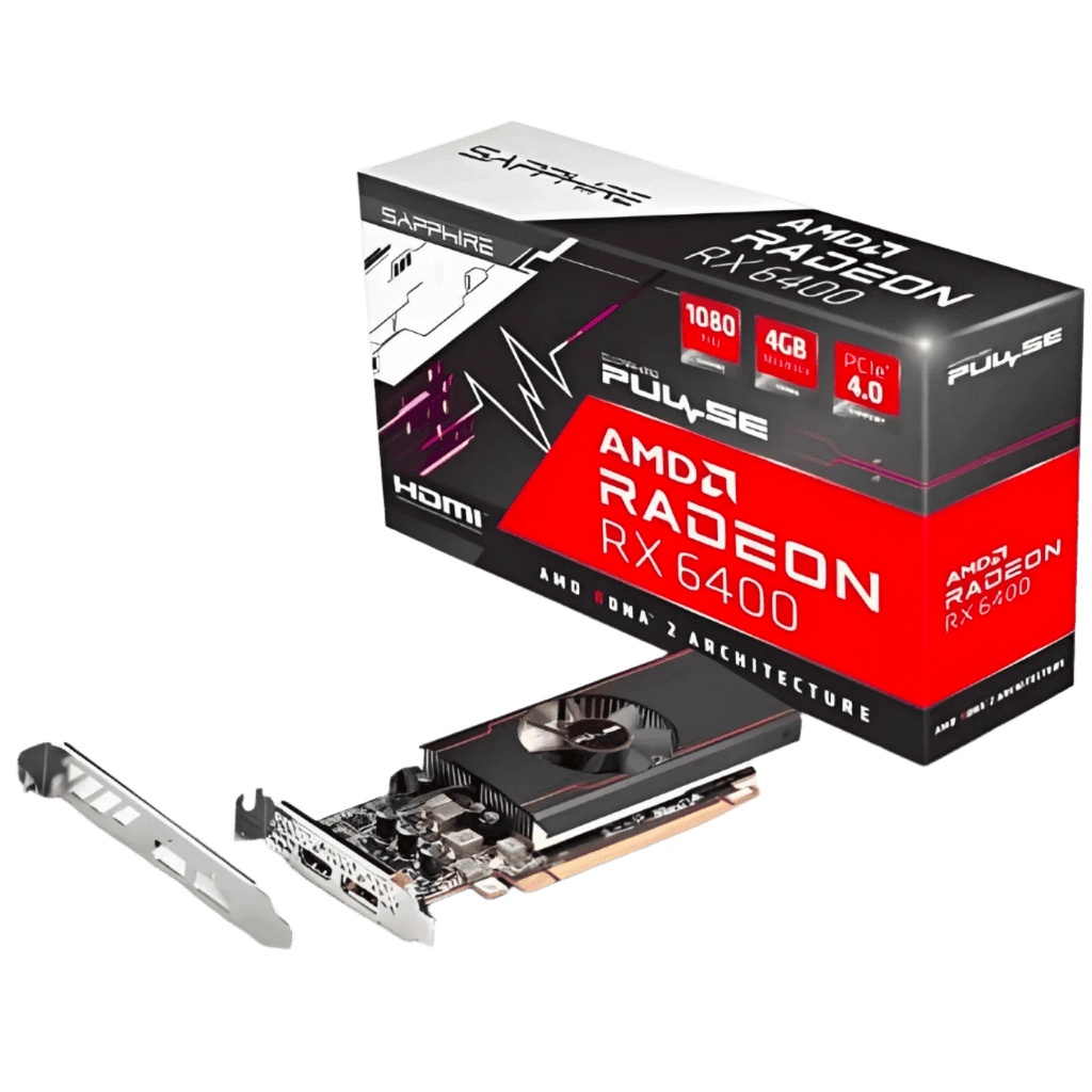 SAPPHIRE GRAPHIC Card Pulse RX 6400 Gaming 4GB GDDR6 - TKINGS