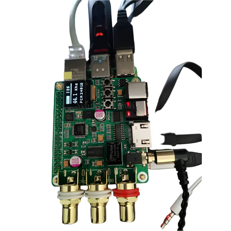 HIFI DAC Decoder Coaxial Fiber Optic I2S Digital Sound Card 384KHz 32Bit - TKINGS