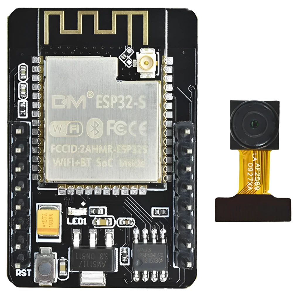 ESP32-S OV2640 2MP Camera Wireless WiFi Ble TF Card Slot - TKINGS