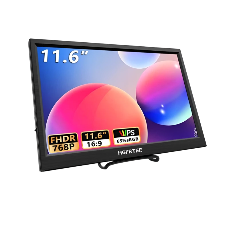HGFRTEE 11.6 inch Portable Monitor 768P Display Laptop Screen - TKINGS