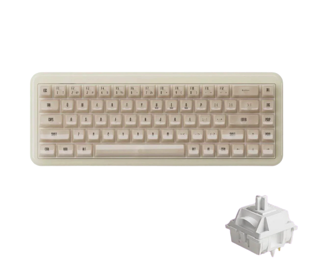 Akko YU01 Resin Mechanical Keyboard VIA 65% RGB Backlit Hot-swaP - TKINGS