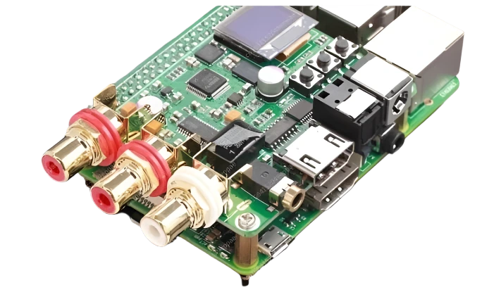 Raspberry PI Digital Audio Decoding Board HIFI DAC Coaxial Fiber I2S 3B 4B - TKINGS