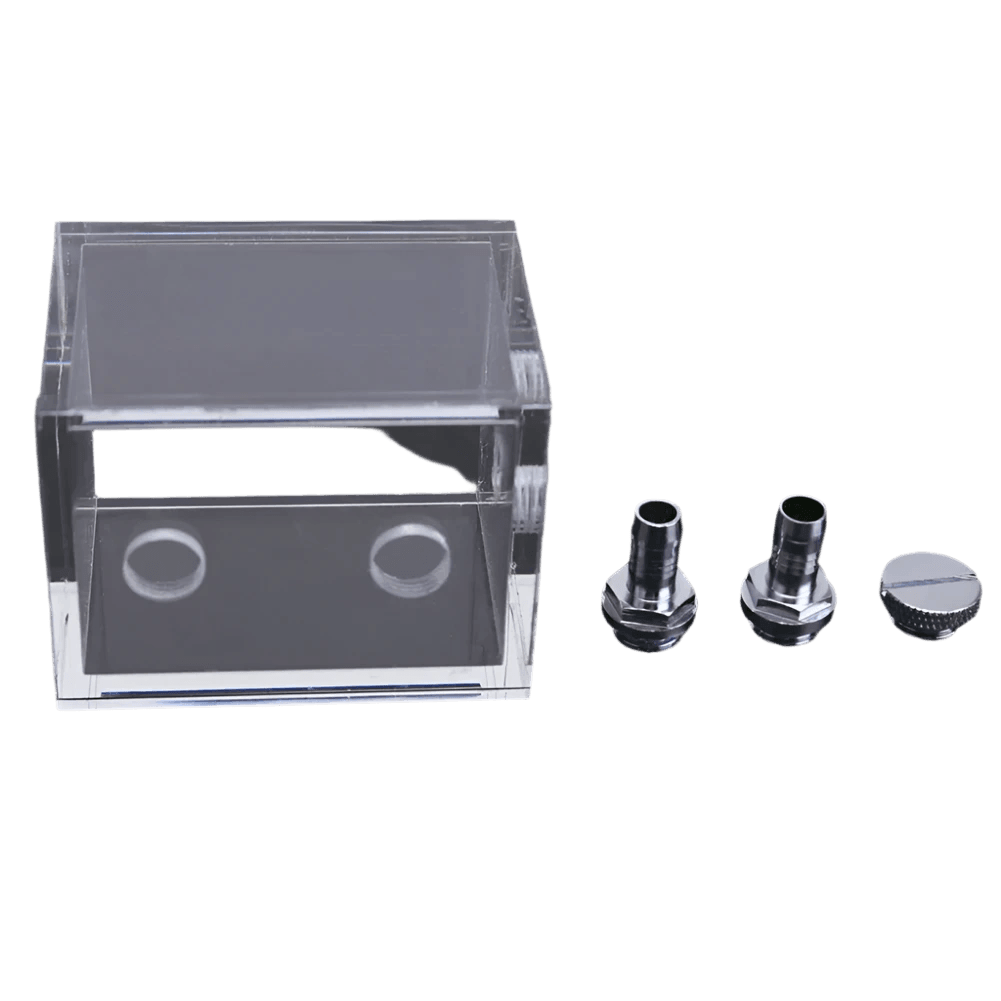 200ml Clear Water Tank Reservoir with 2 Tube Connectors - TKINGS