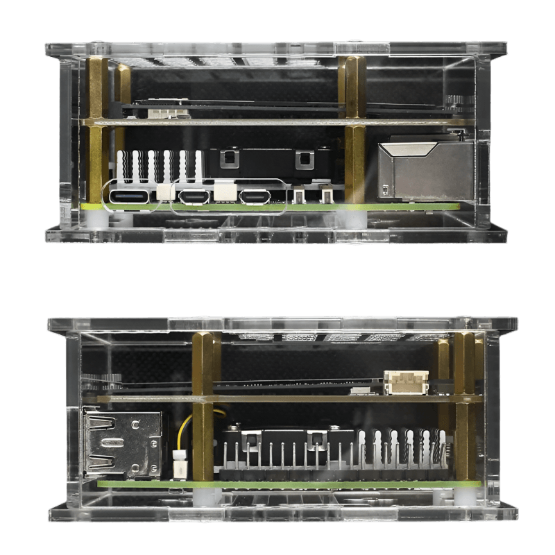 Raspberry Pi 5 PCIe to M.2 NVME Kit 4G 8G 16GB RAM - TKINGS