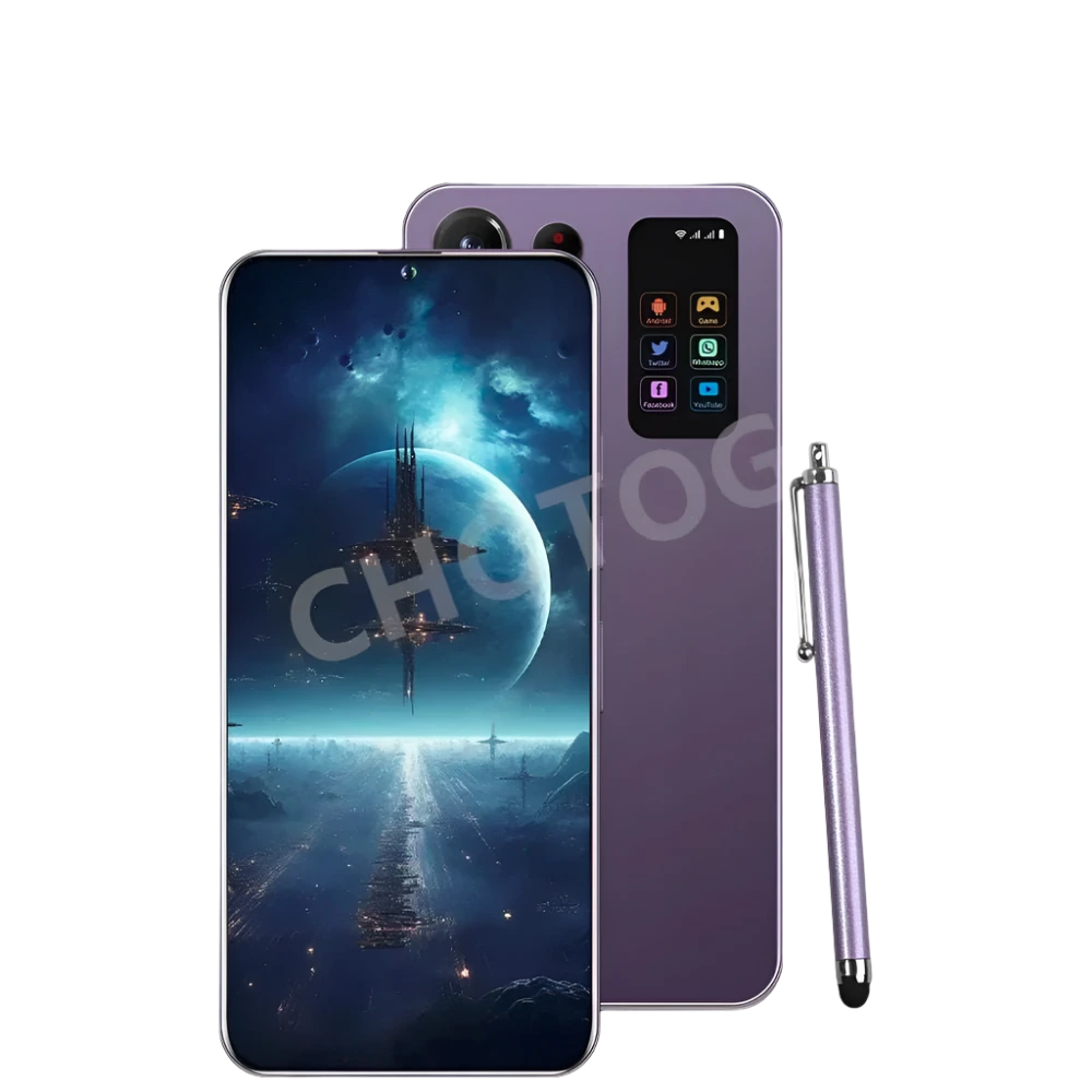 S+ 25 Ultra Global Version Original 7.3HD Mobile Phones 4G 5G Dual Sim - TKINGS