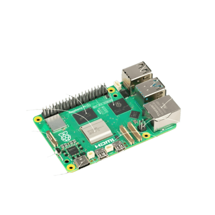 Raspberry Pi 5 PCIe to M.2 NVME Kit 4G 8G 16GB RAM - TKINGS