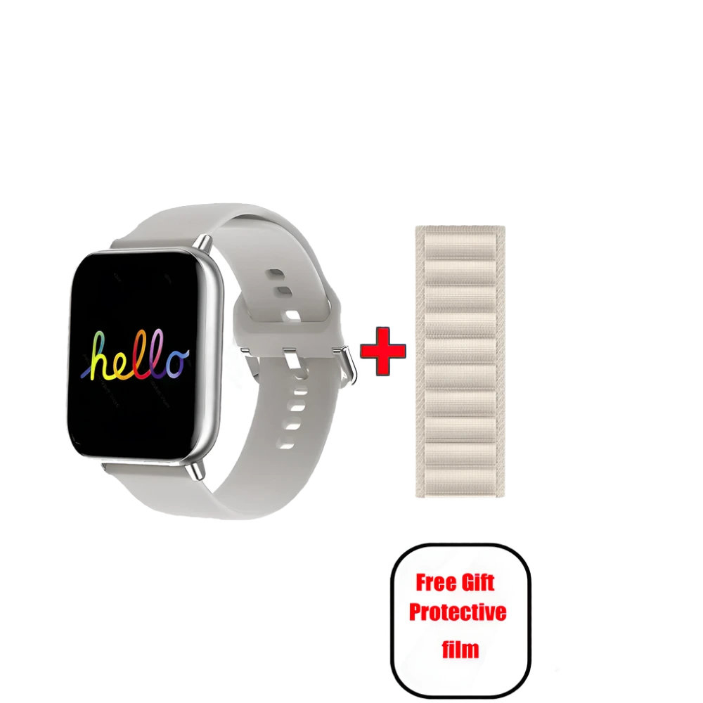 New Hello 3 Mini Smart Watch for Women 1.75inch Bluetooth Call - TKINGS