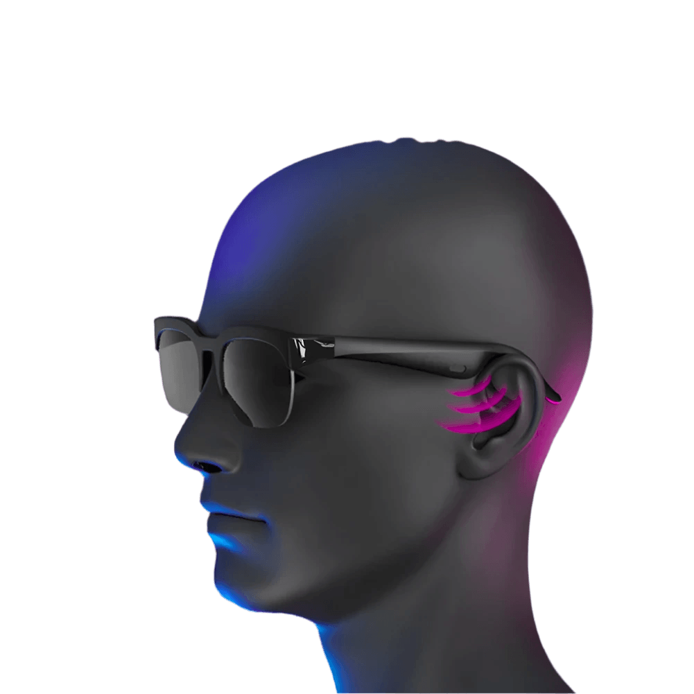 Smart Glasses AI Translator Hands-Free Music & Calls BT - TKINGS