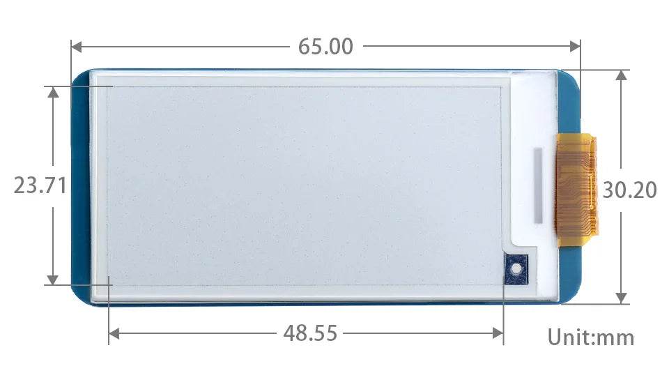 Raspberry Pi 2.13inch e-Paper E-Ink Display HAT SPI - TKINGS