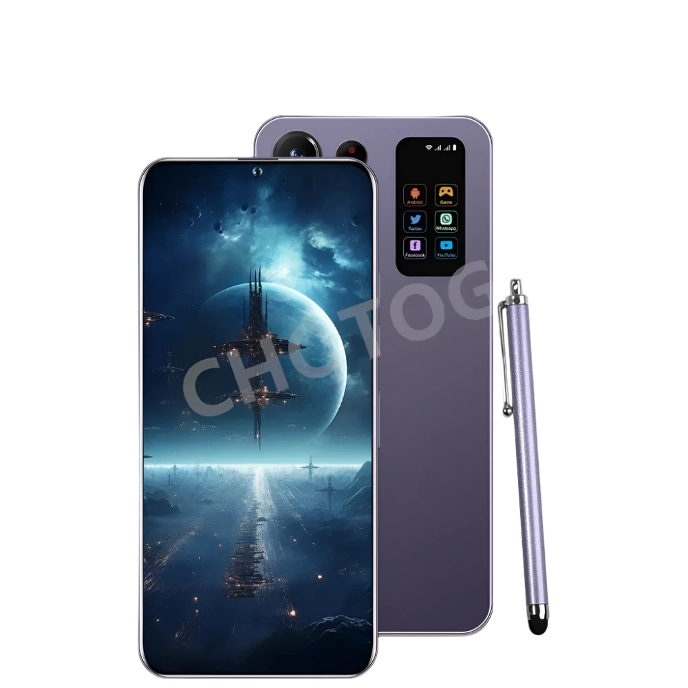 S+ 25 Ultra Global Version Original 7.3HD Mobile Phones 4G 5G Dual Sim - TKINGS