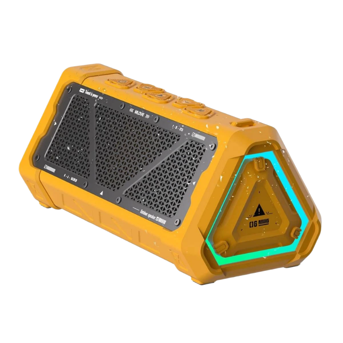 MLOVE P3 Outdoor Bluetooth Speaker, 40W Output Power - TKINGS