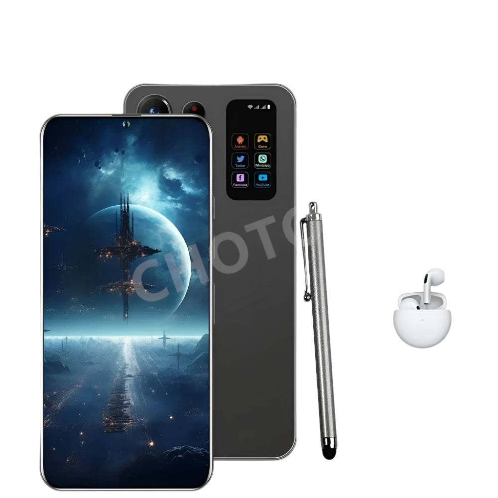 S+ 25 Ultra Global Version Original 7.3HD Mobile Phones 4G 5G Dual Sim - TKINGS